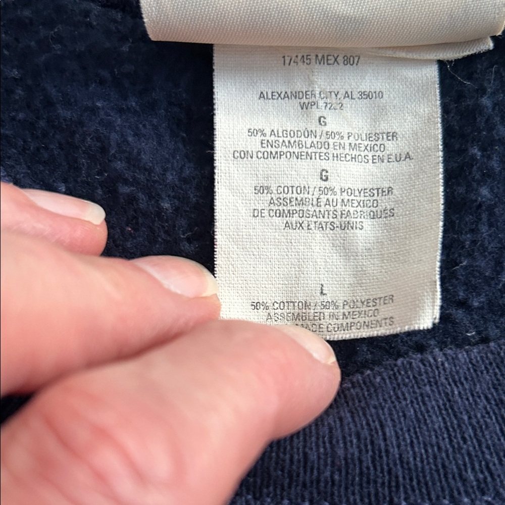 Blue Wolf Design sweatshirt - Picture 4 of 7